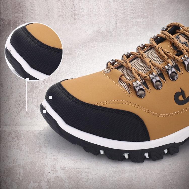 Men’s Low-Top Hiking Shoes – Breathable Non-Slip Outdoor Sneakers