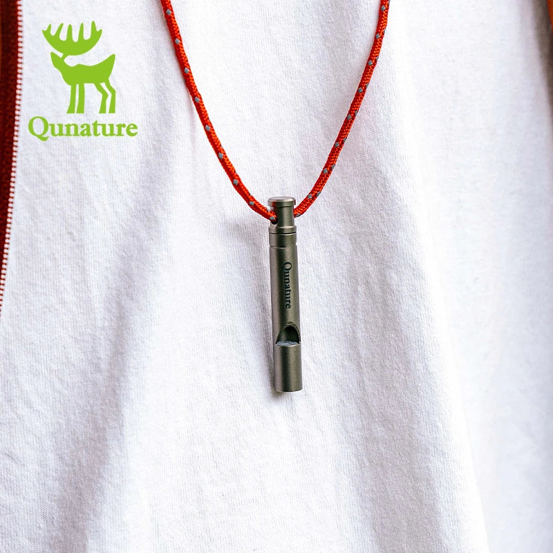 Titanium Survival Whistle – 120dB Loud Emergency Outdoor Signal