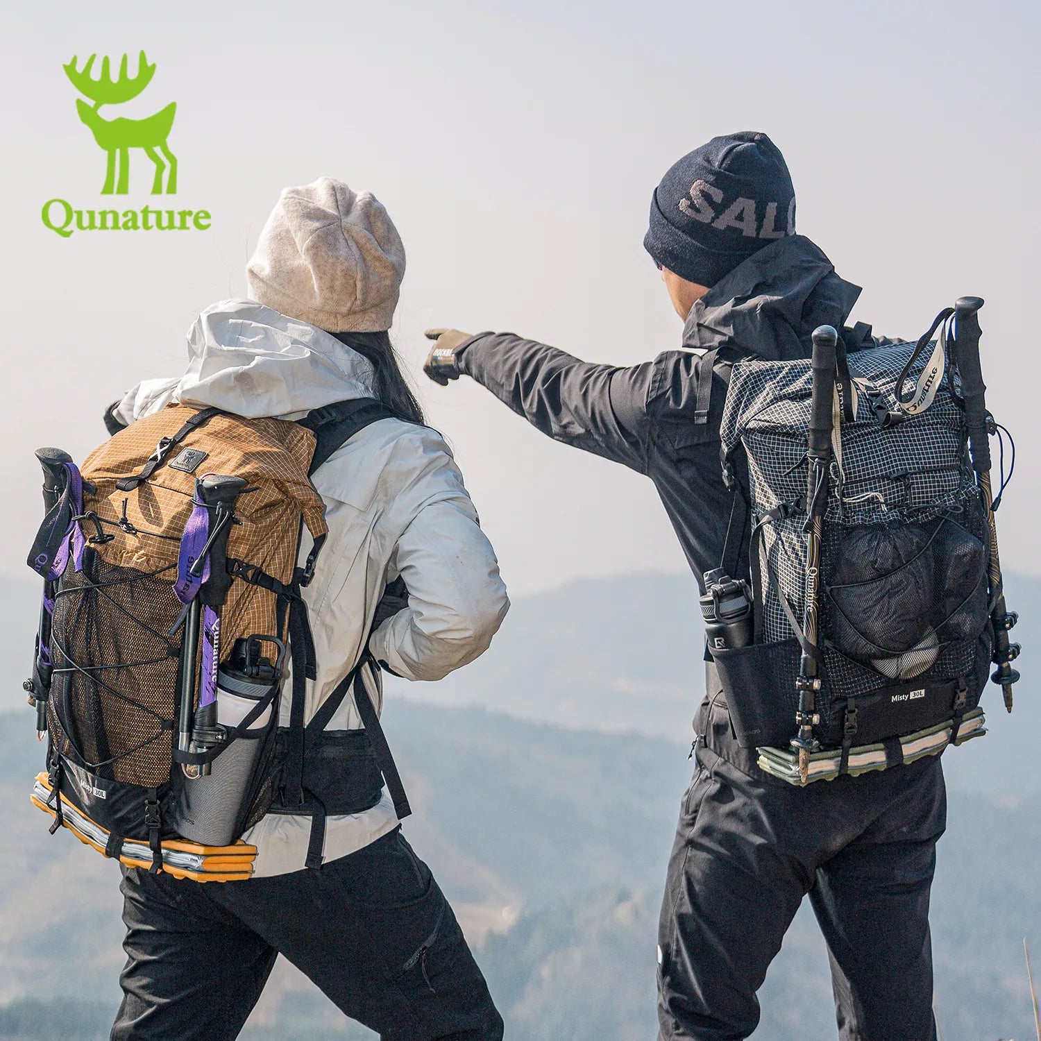 30–35L Waterproof Hiking Backpack – Lightweight Outdoor Daypack