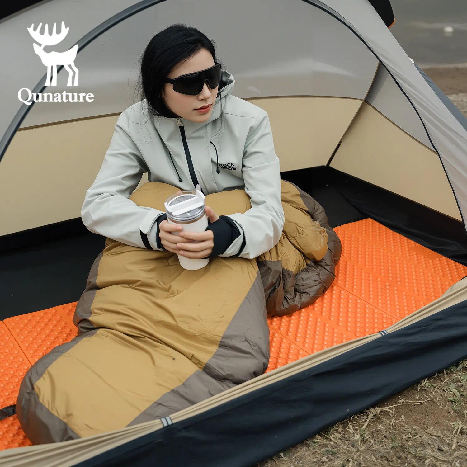 Ultralight Folding Sleeping Pad – Waterproof Camping Mat (R-Value 1.8)