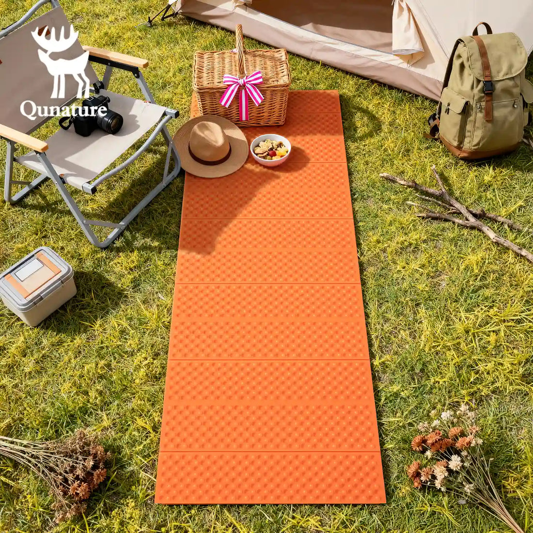 Ultralight Folding Sleeping Pad – Waterproof Camping Mat (R-Value 1.8)