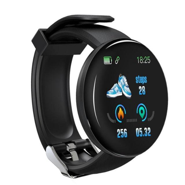 Smart Fitness Tracker Watch – Heart Rate Monitor Waterproof Touch Screen (Unisex)