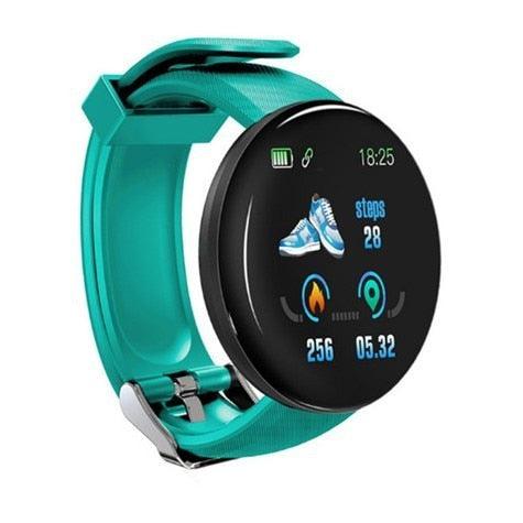 Smart Fitness Tracker Watch – Heart Rate Monitor Waterproof Touch Screen (Unisex)