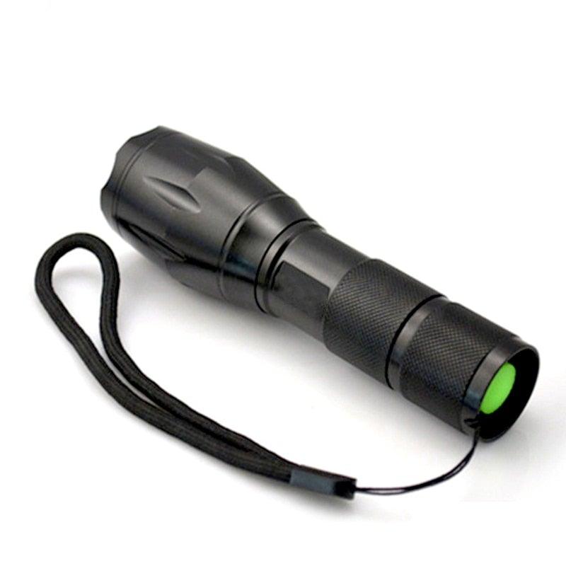 Z45 LED Flashlight – Ultra Bright Zoomable Waterproof Torch (Rechargeable)