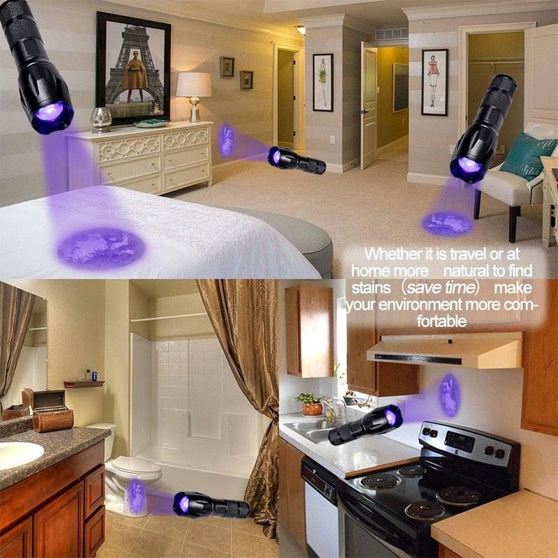 Z45 LED Flashlight – Ultra Bright Zoomable Waterproof Torch (Rechargeable)