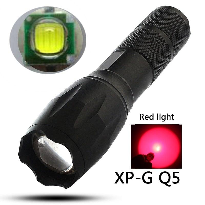 Z45 LED Flashlight – Ultra Bright Zoomable Waterproof Torch (Rechargeable)
