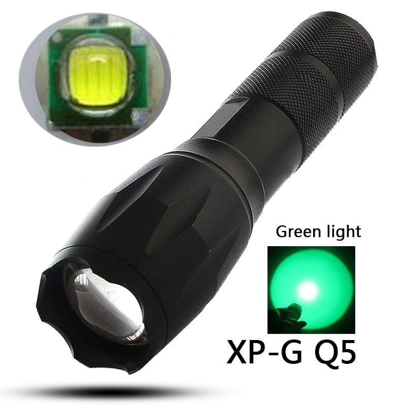 Z45 LED Flashlight – Ultra Bright Zoomable Waterproof Torch (Rechargeable)