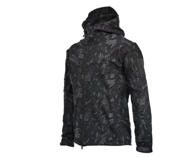 Men’s Camouflage Winter Jacket – Waterproof Windproof Hooded Coat