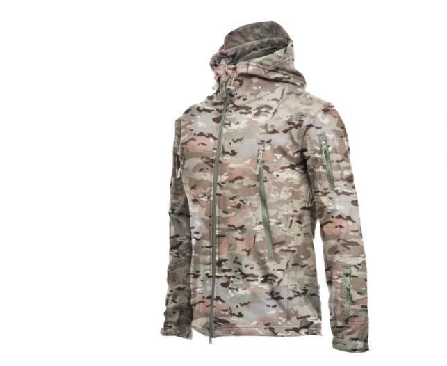 Men’s Camouflage Winter Jacket – Waterproof Windproof Hooded Coat