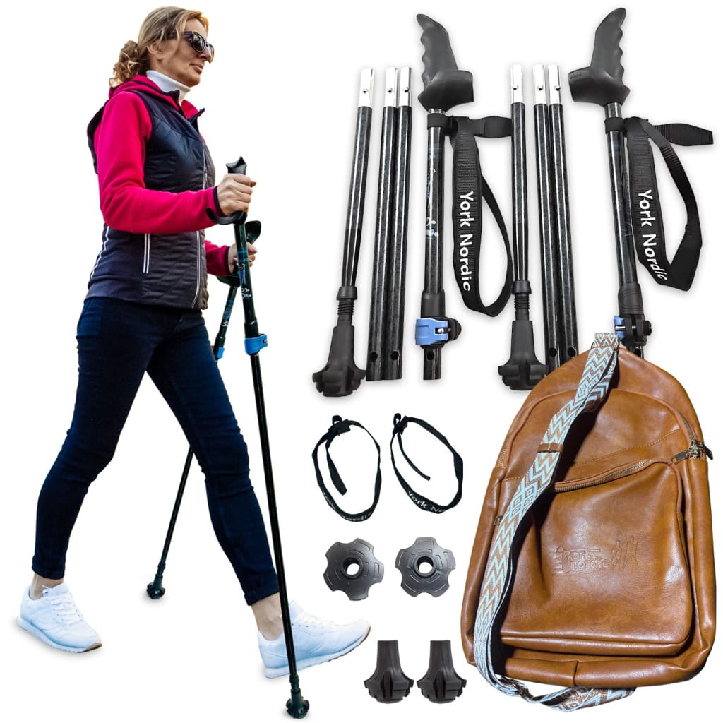 Motivator Swift Connect Travel Poles – Adjustable Balance & Rehab Walking Poles