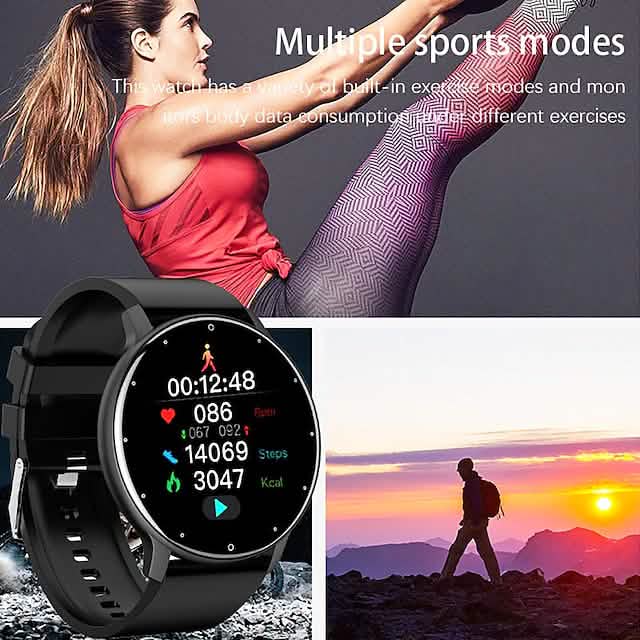 Smart Watch 1.28 Inch Smartwatch Fitness Running Watch