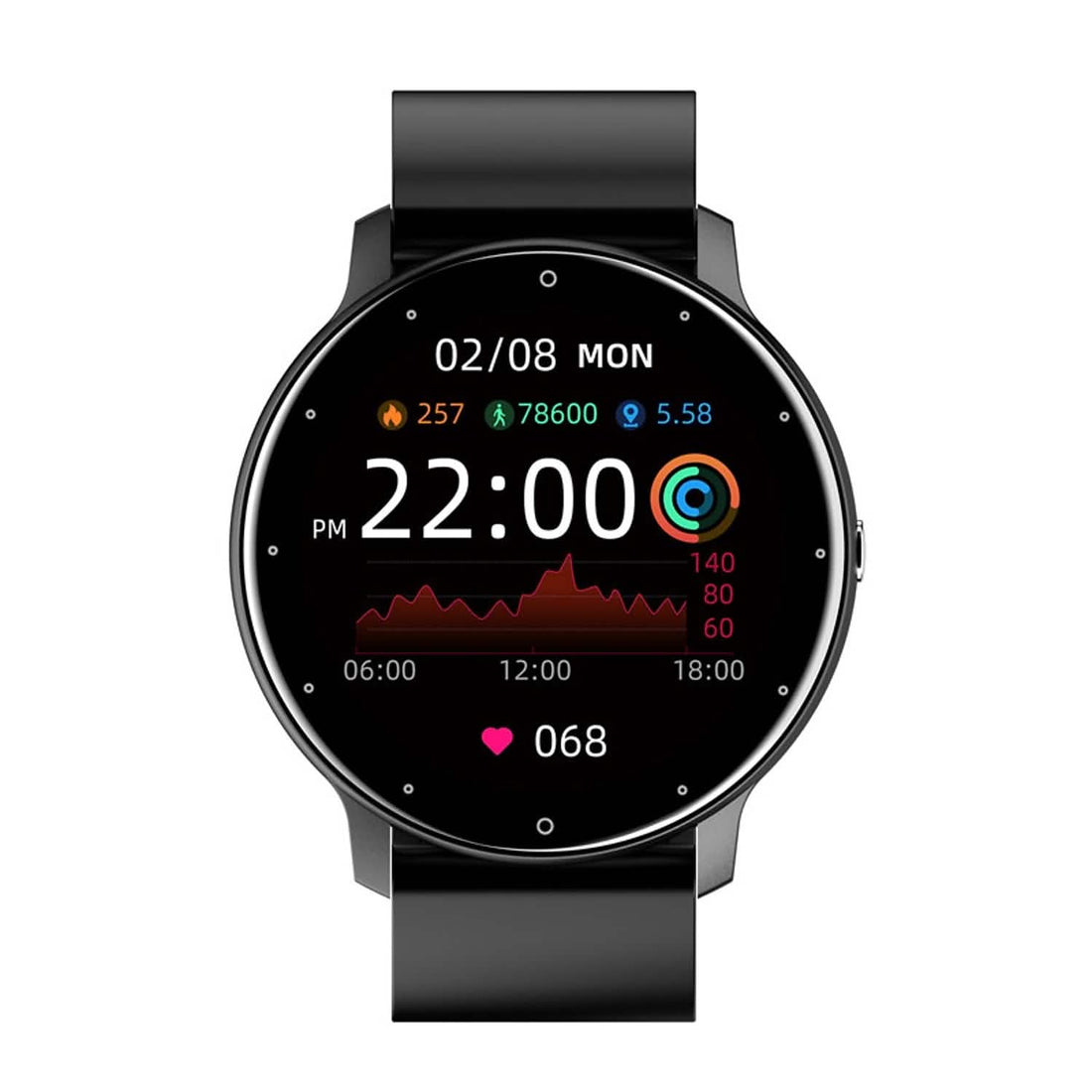 Smart Watch 1.28 Inch Smartwatch Fitness Running Watch