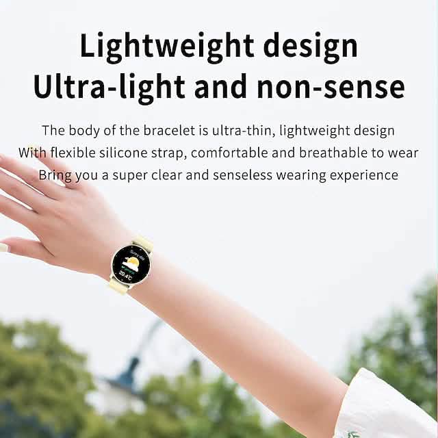 Smart Watch 1.28 Inch Smartwatch Fitness Running Watch