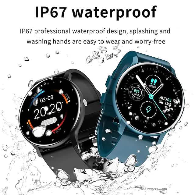 Smart Watch 1.28 Inch Smartwatch Fitness Running Watch